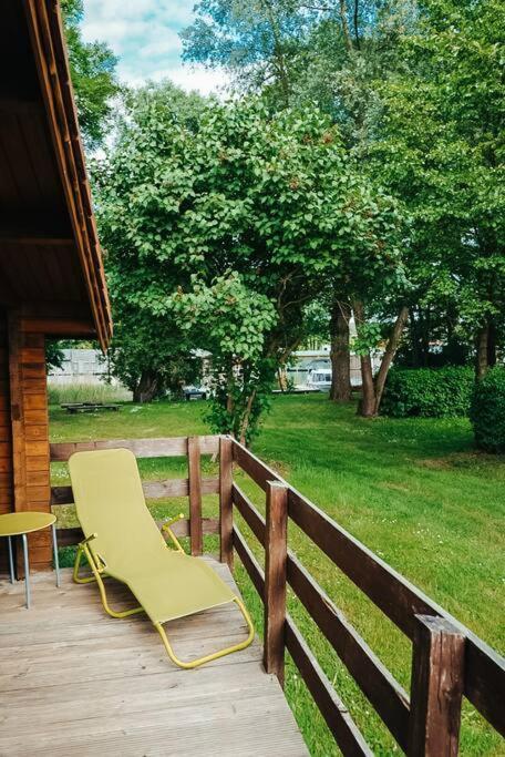 Holzhaus Direkt Am See Priepert Exteriör bild